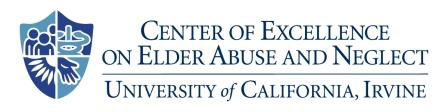 Center of Excellence on Elder Abuse logo